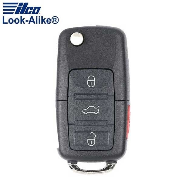 LAL FLIP-VW-4B1 VOLKSWAGON 4 BUTTON FLIP KEY (48)